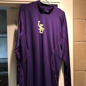 LSU long sleeve L Nike athletic shirt